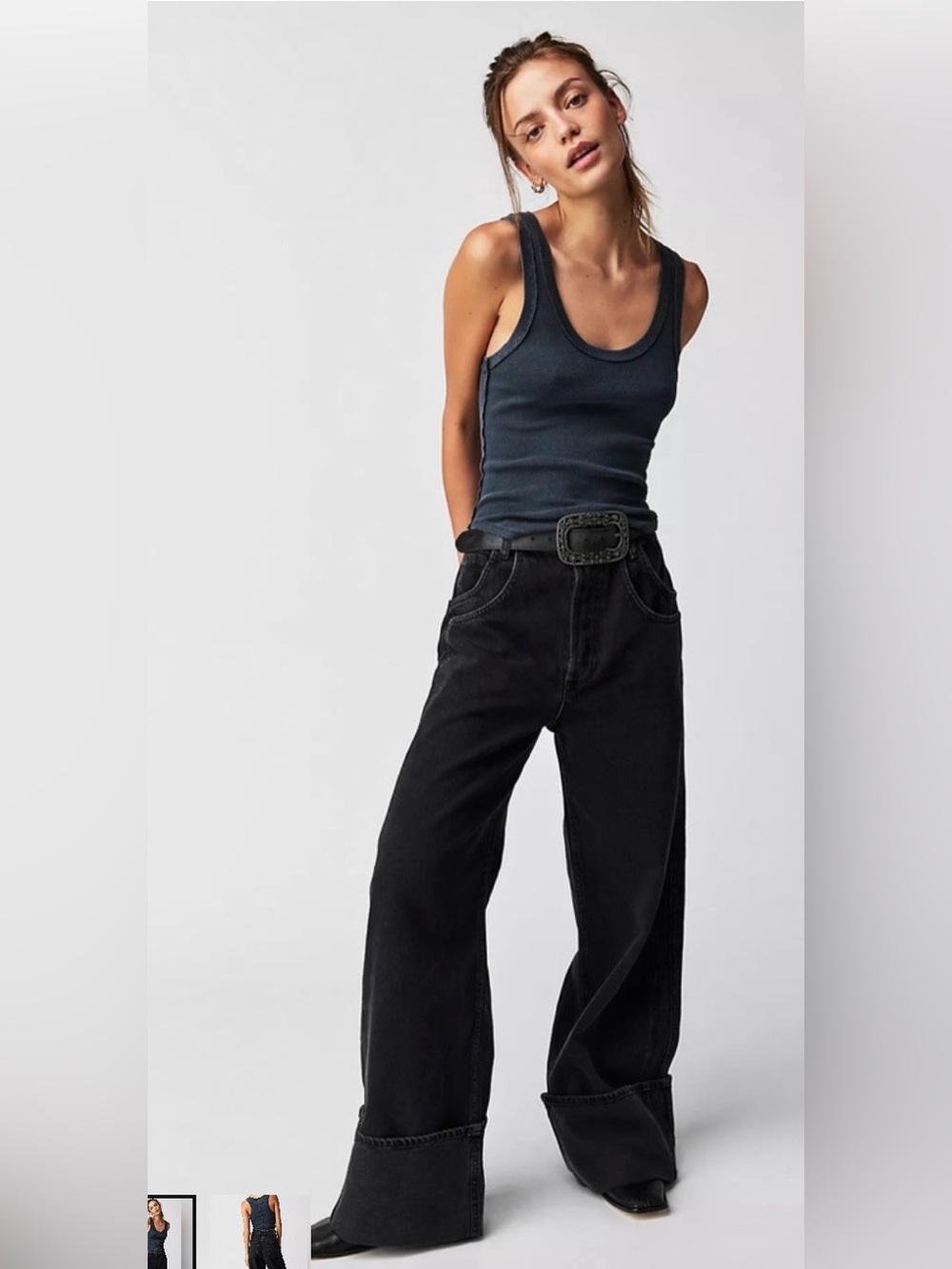 We the Free Final Countdown Cuffed Low-Rise Jeans Size 29